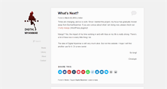Desktop Screenshot of digitalmyanmar.net